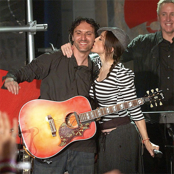 Madonna and Mirwais performing at On Stage & On The Record in 2003