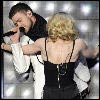 Madonna and Justin performing at Roseland Ballroom
