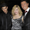 Madonna and Jesus Luz at the Dolce & Gabbana party