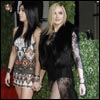 Madonna and Lola attend the Vanity Fair Oscars Party