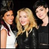 Madonna with Maha Dakhil and Anne Hathaway at the American Songbook Event