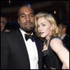 Madonna with Kanye West at the Black Ball