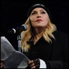 Madonna speaks at the human rights concert for Pussy Riot