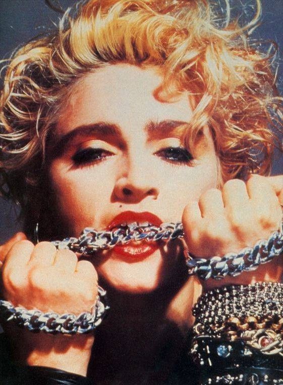 Madonna in 1983 (by Gary Heery)