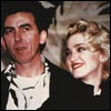 Madonna and George Harrison, promoting Shanghai Surprise