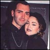 Madonna with brother Christopher