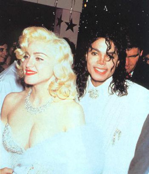 Madonna and Michael at the 1991 Oscar Awars