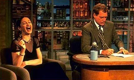 Madonna on Letterman in 1994