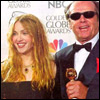 Madonna and Jack Nicholson at the Golden Globe Awards