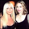 Madonna and Donnatella Versace at Versace After Party