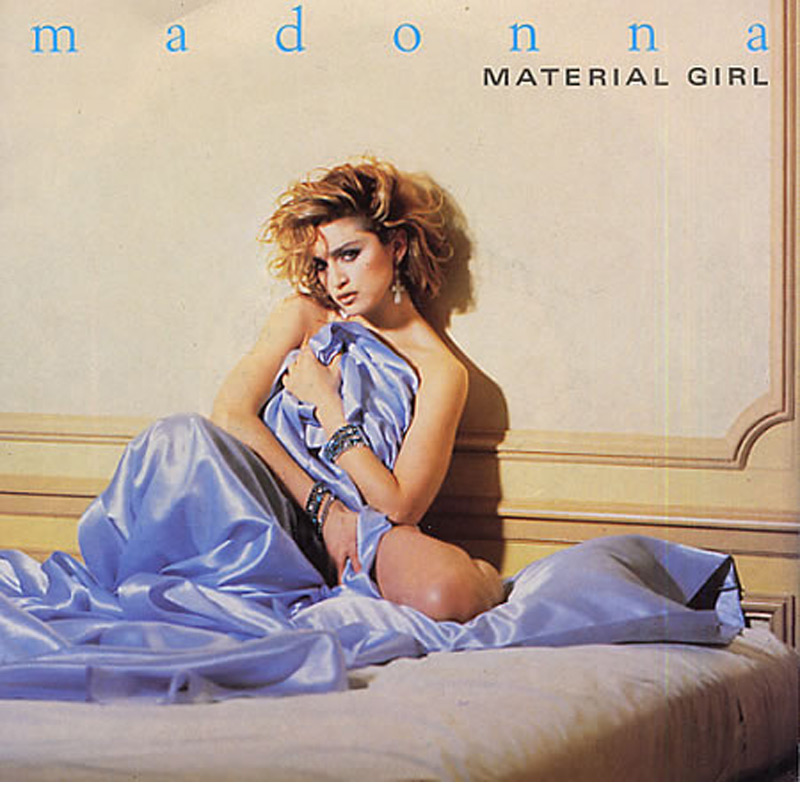 Material Girl - single lyrics Nile Rodgers, Marilyn | Mad-Eyes