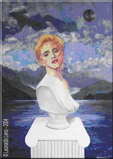 Madonna paintings by Leonardo Leno