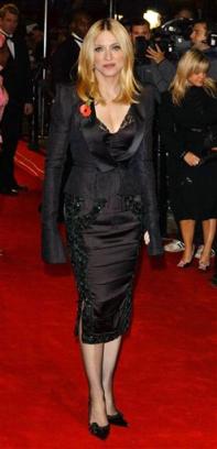 Madonna arrives at the Hackney Empire for the UK Hall Of Fame