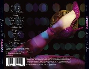 Confessions On A Dance Floor - back cover