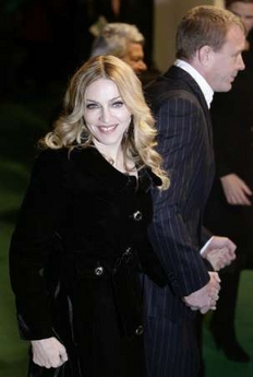 Madonna & Guy at the UK premiere of Arthur and the Invisibles