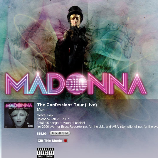 Madonna's Confessions Tour on iTunes