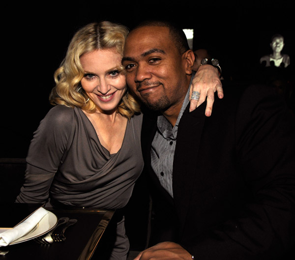 Madonna & Timbaland @ 'A Night To Benefit Raising Malawi and UNICEF'