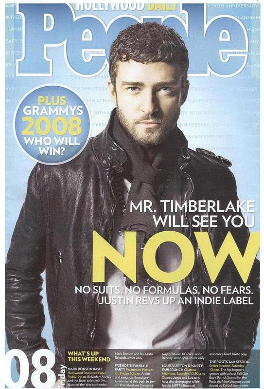 Justin Timberlake in Hollywood Daily People