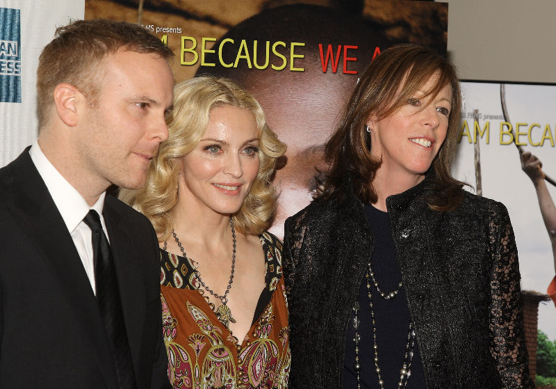 Madonna, Nathan Rissman & Jane Rosenthal @ Tribeca Film Festival