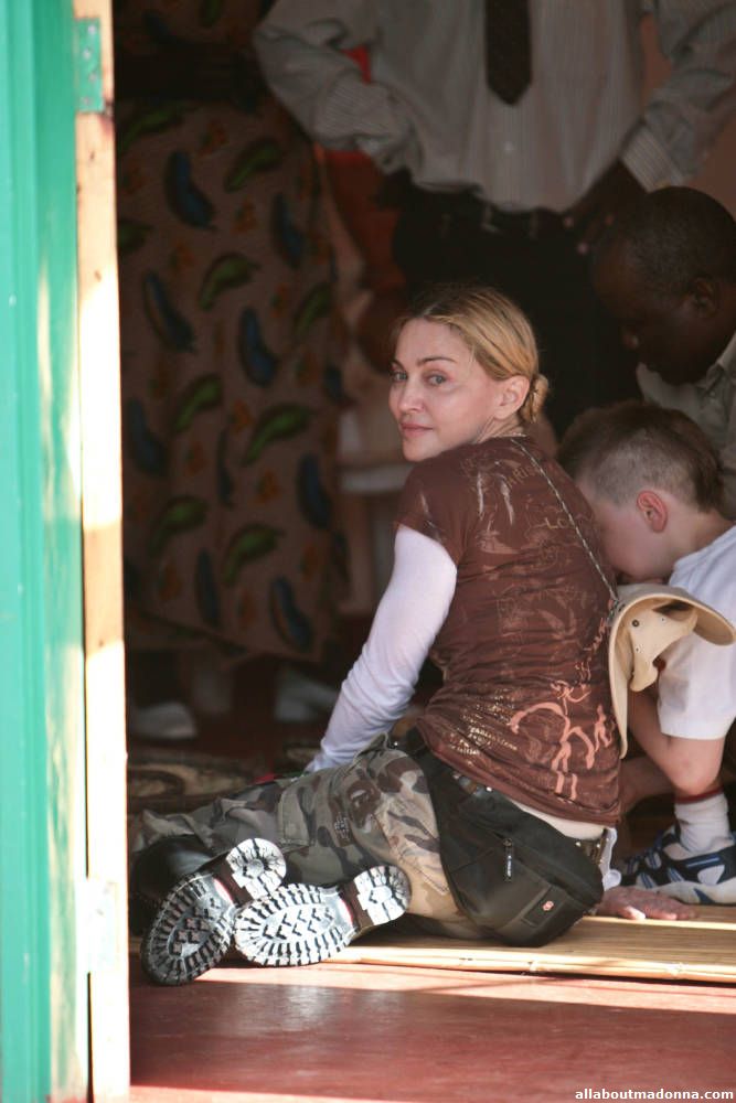 Madonna & Rocco in Malawi
