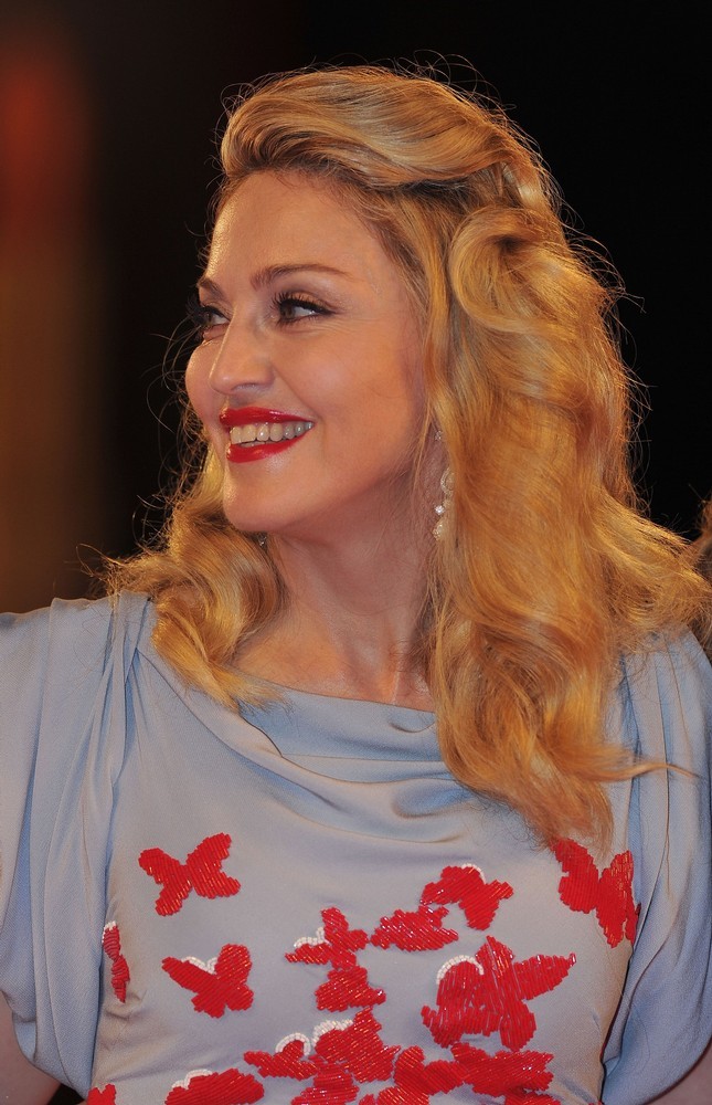 Madonna at the premiere of W.E. in Venice