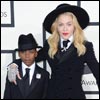 Madonna and David on the red carpet of the Grammy Awards 2014
