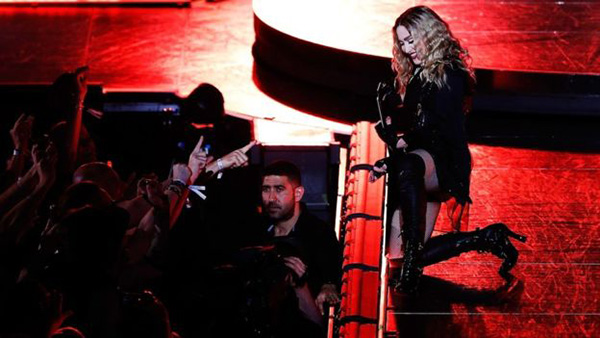 The pop singer played more than 80 shows on her Rebel Heart tour