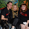 Madonna with Jeremy Scott and Beth Ditto at the Moschino H&M launch party