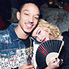 Madonna and Malik after finishing her Madame X shows in London.