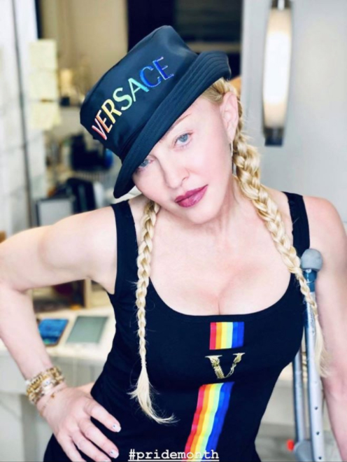 Madonna honours Pride Month