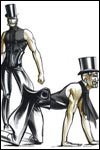 Confessions Tour - Costume sketch by Jean-Paul Gaultier (Equestrian segment)