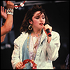 Madonna performs at Live Aid