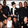 Madonna and her tour crew attend the NYC premiere of her MDNA Tour documentary