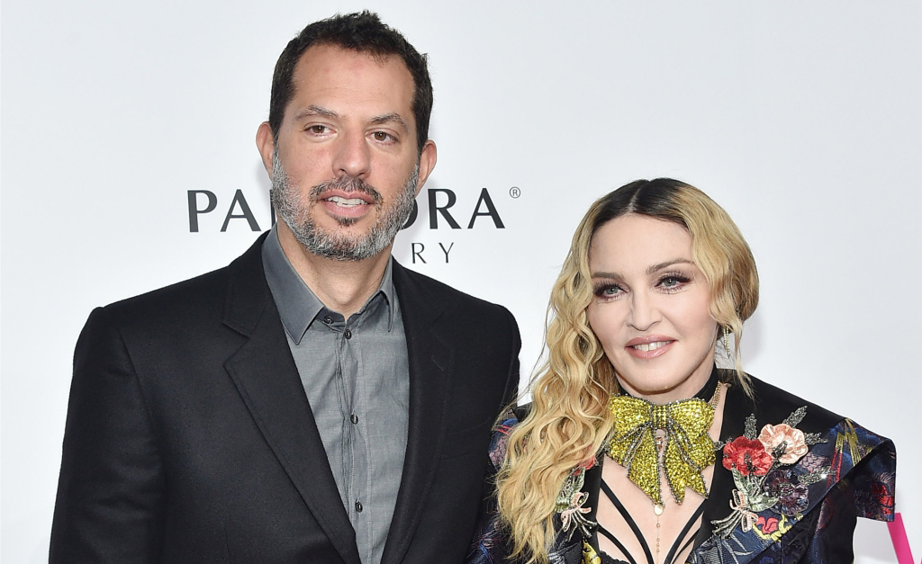 Madonna and her manager Guy Oseary