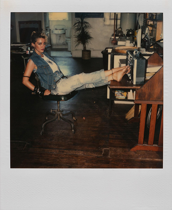Madonna photographed by Richard Corman in 1983