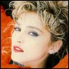 Madonna in her official 1985 calendar