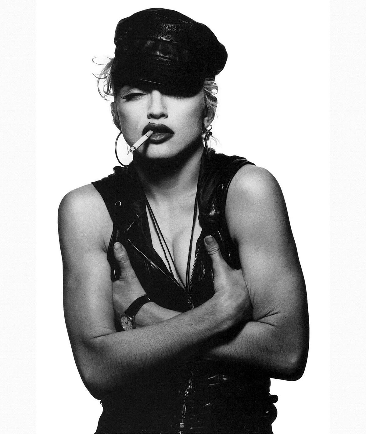 Madonna photographed by Patrick Demarchelier for Justify My Love 1990