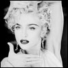Madonna in her Vogue video