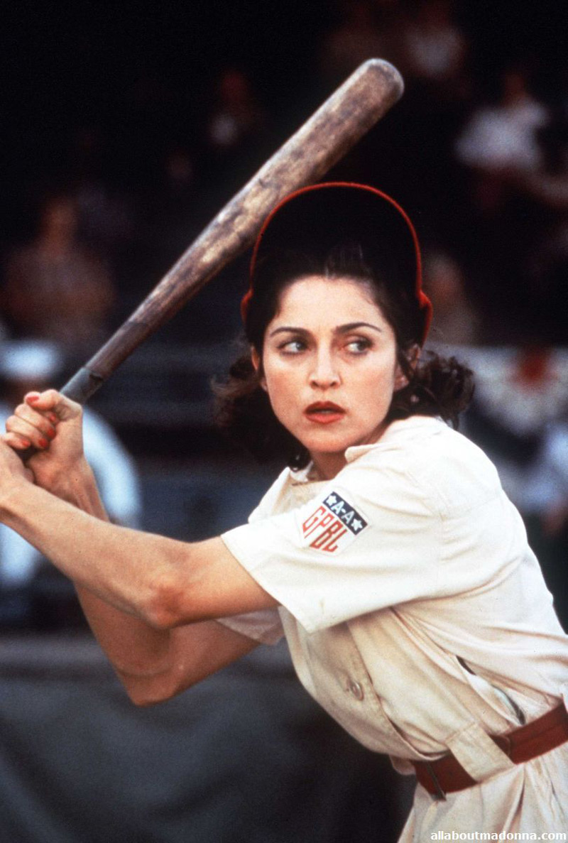 Madonna in A League Of Their Own