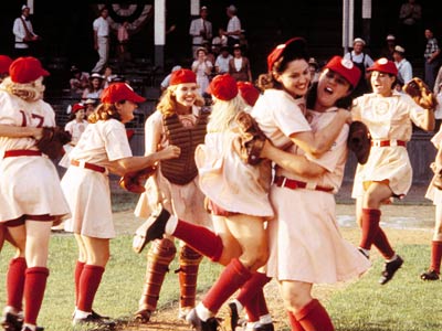 Madonna in A League Of Their Own