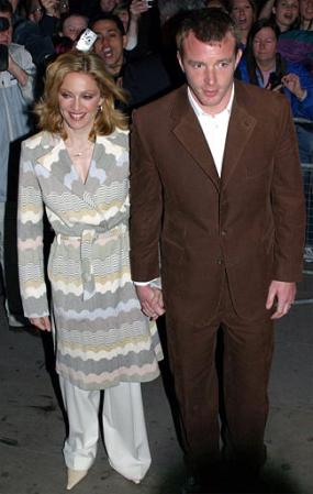 Madonna and Guy arrive at the after-party