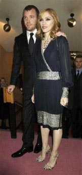 Madonna and Guy at the London premiere of her documentary