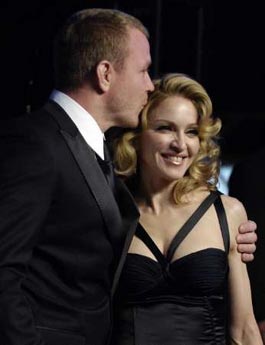 Madonna & her husband, Guy Ritchie