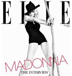 Madonna in Elle magazine, May 2008
