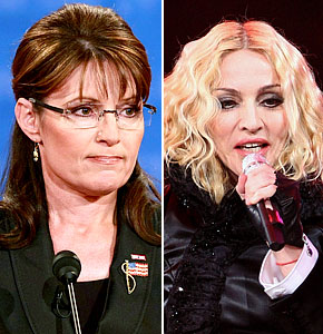 Sarah Palin vs Madonna