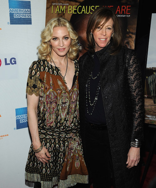 Madonna & Jane Rosenthal @ Tribeca Film Festival