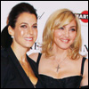 Madonna & Lourdes with Jessica Seinfeld @ Nine premiere