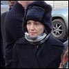 Madonna visits victims of Hurricane Sandy in the Rockaways Monday to lend her support