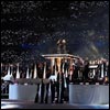 Madonna performing at the Super Bowl