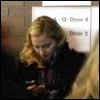 Madonna kept a low profile while attending the musical